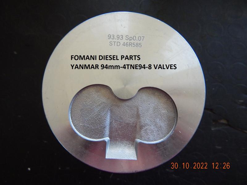 Piston Ø94 — 4TNE94 — 8 Valves