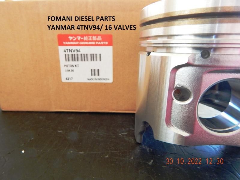 Piston Ø94 — 4TNV94 — 16 Valves