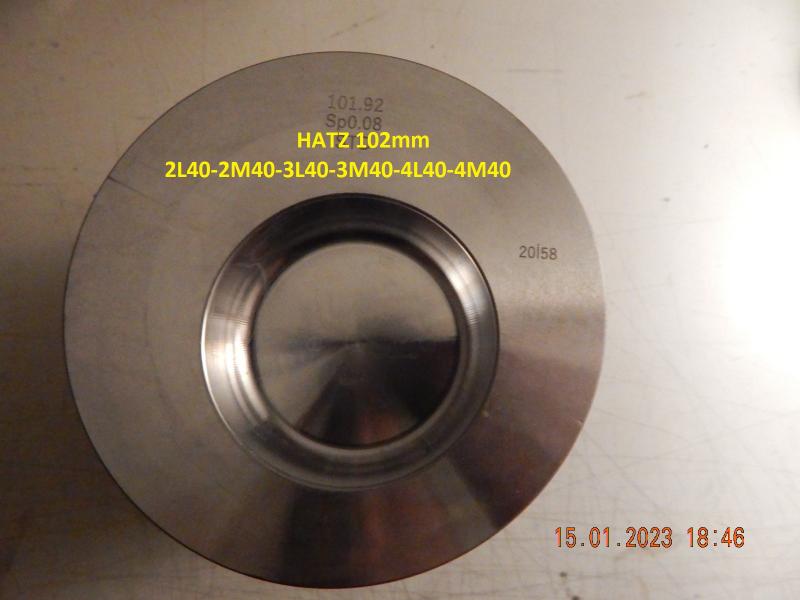 HATZ — Ø102 — 2L40 - 2M40 - 3L40 - 3M40 - 4L40 - 4M40