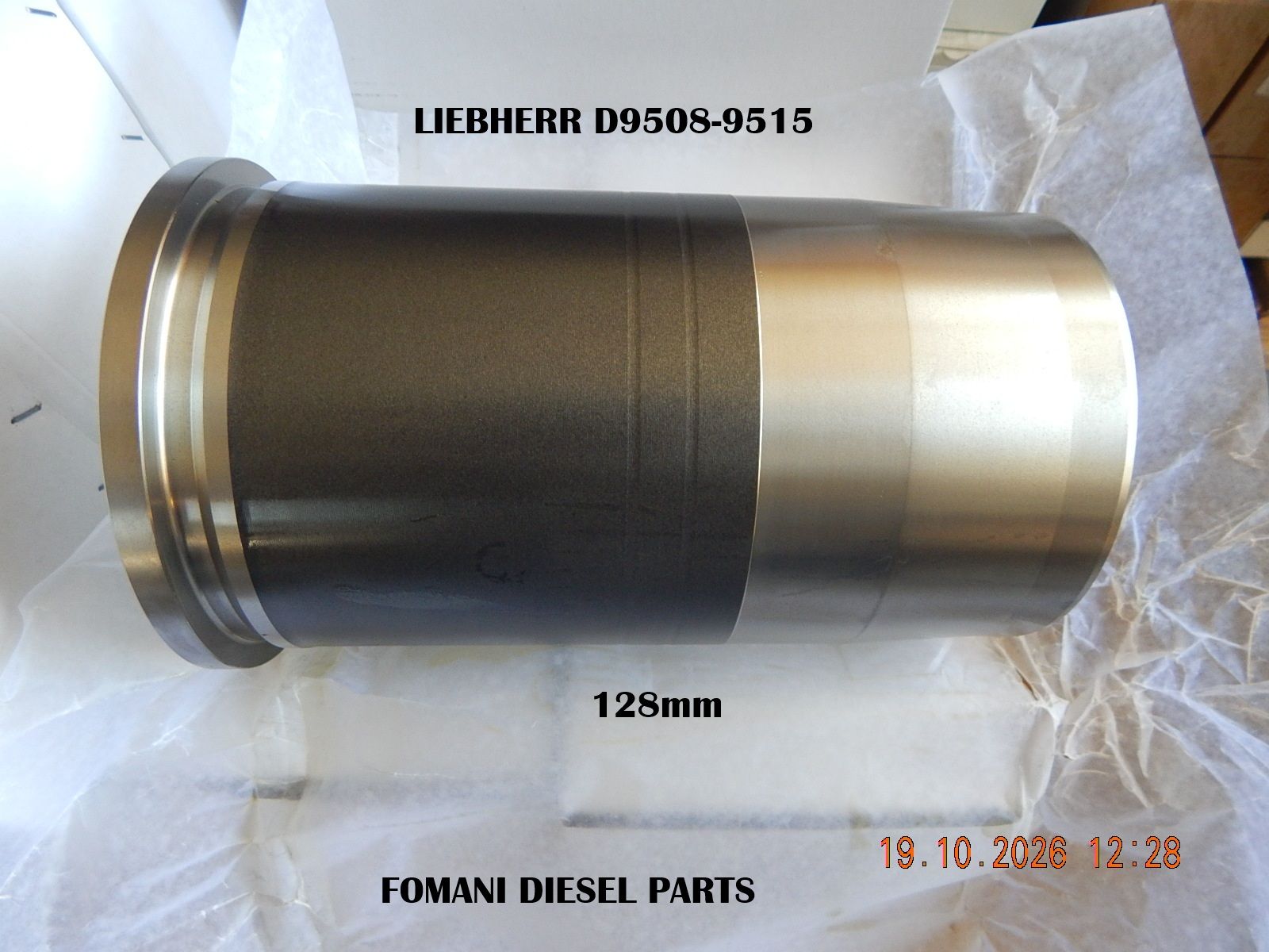 Cylinder Liner Ø128 — D9508 / D9515
