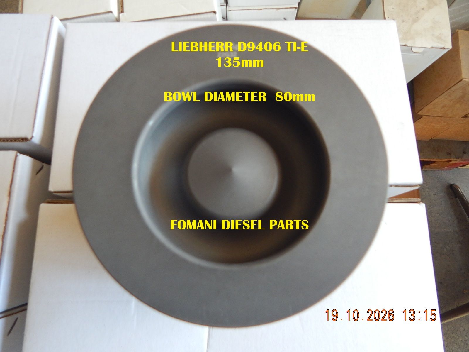 Piston Ø135 — D9406 TI-E