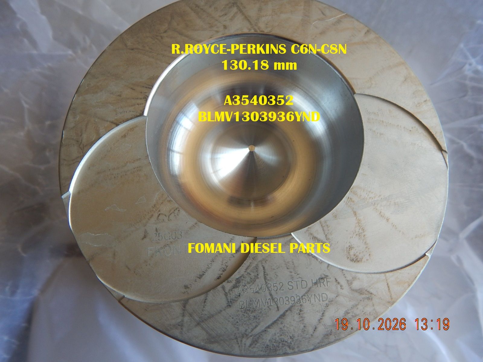 Piston Ø130.18 — C6N / C8N