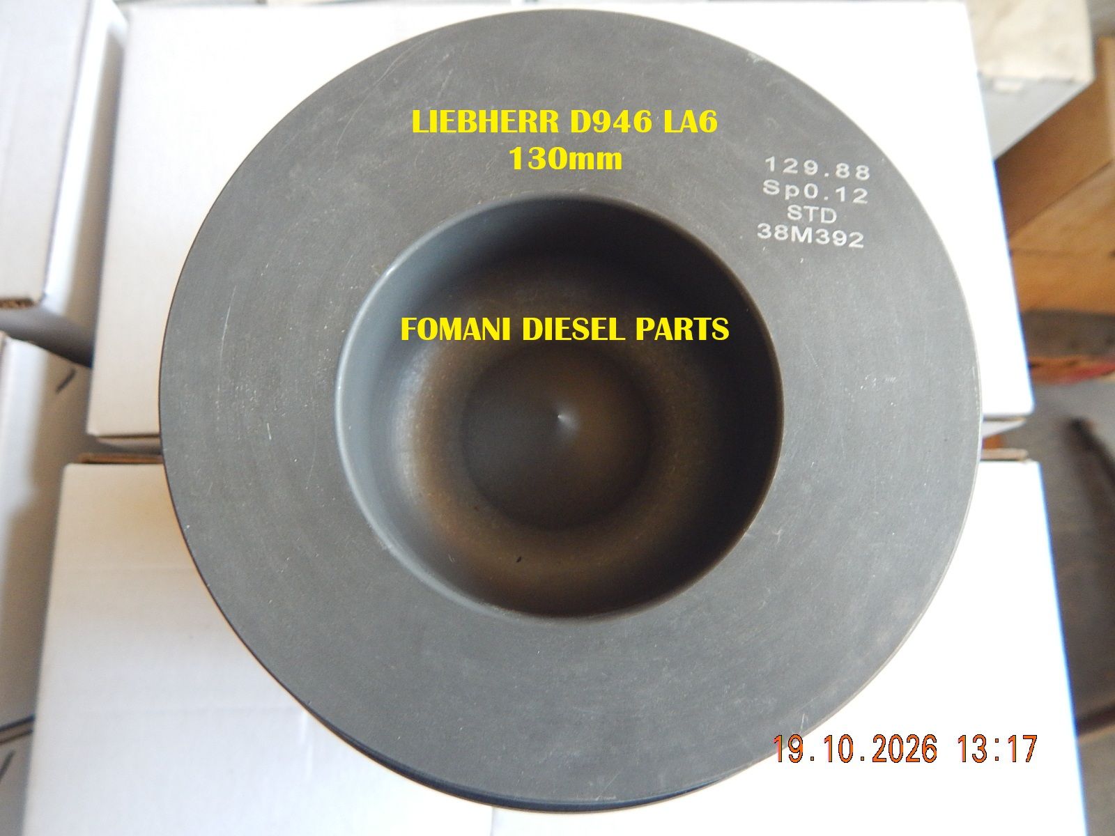 Piston Ø130 — D946 LA6 STD