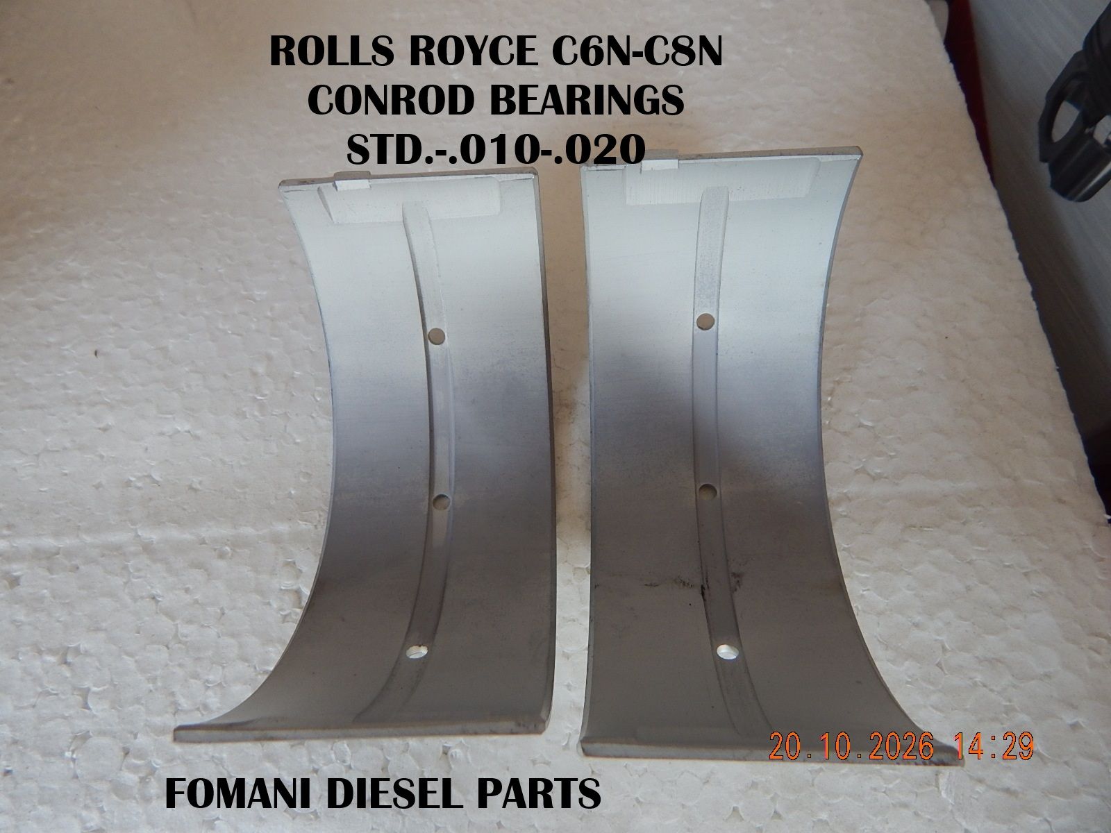 Con Rod Bearings — C6N / C8N