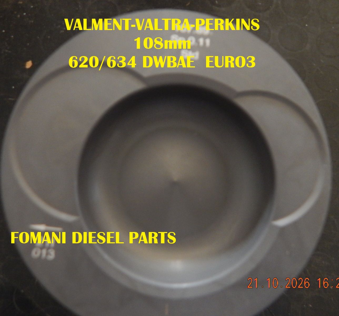 Piston Ø108 — 620 / 634 DWBAE EURO3