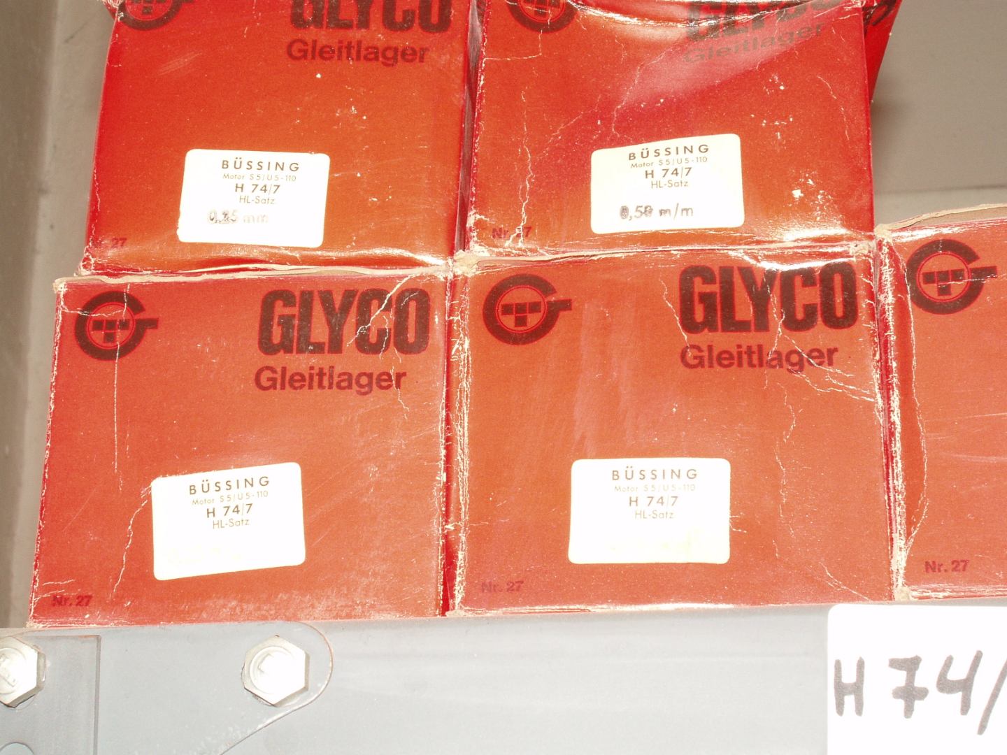 Main Bearings — S5 / U5-110