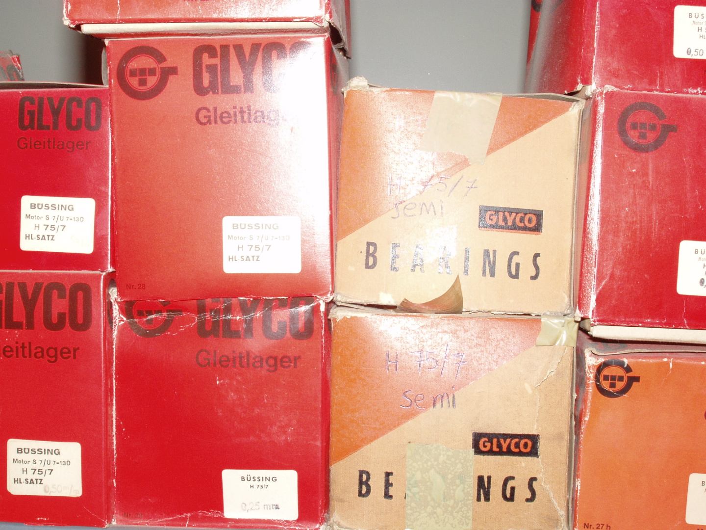 Main Bearings — S7 / U7-130
