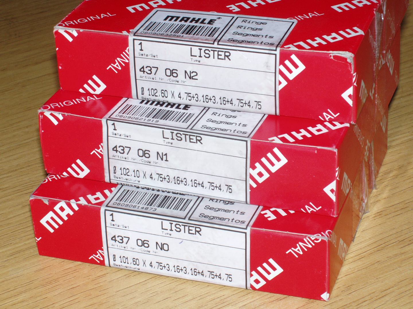 Piston Rings 102.60 mm