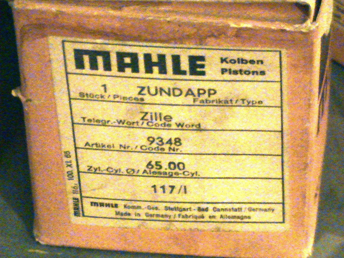 Piston 65.00 mm — Zille