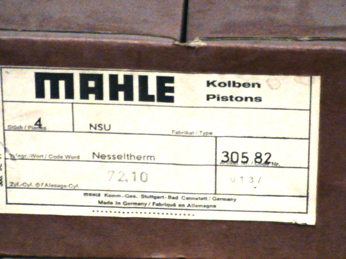 Piston 72.10 mm — Nesseltherm