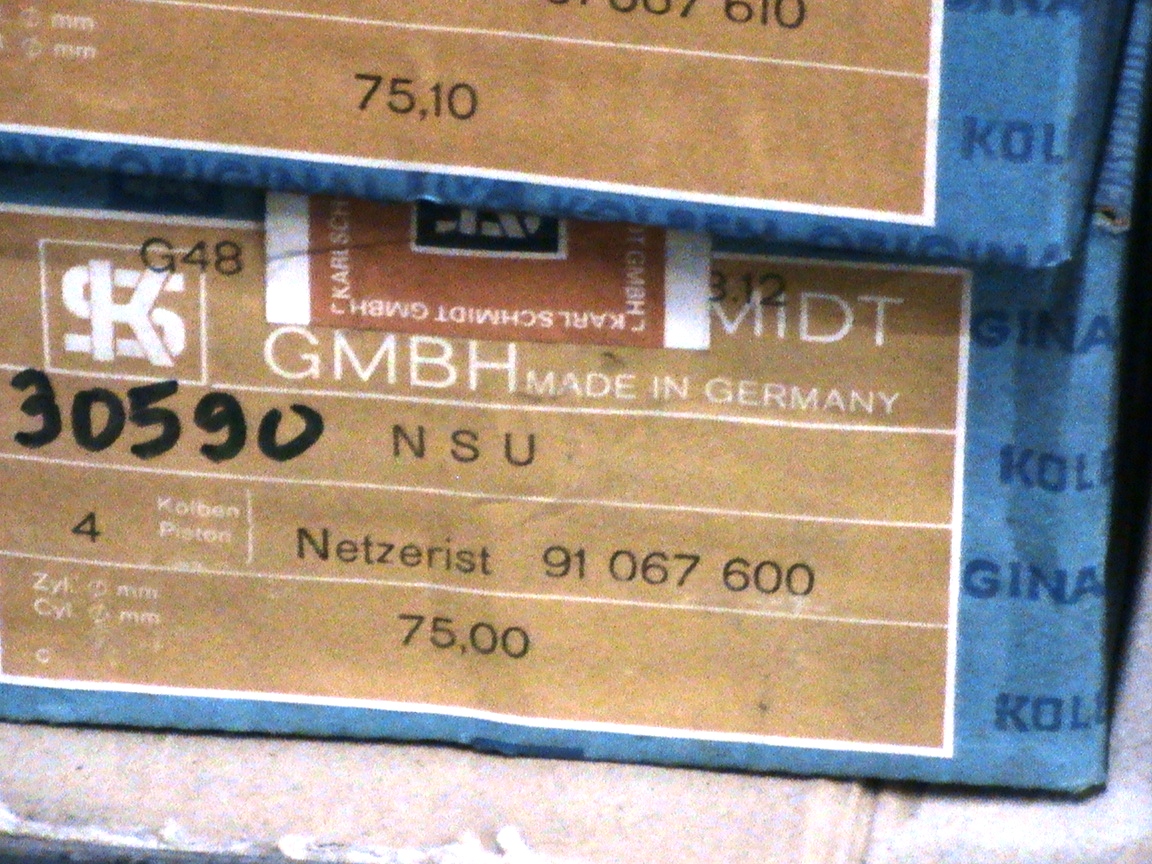 Piston 75.00 mm — Netzerist
