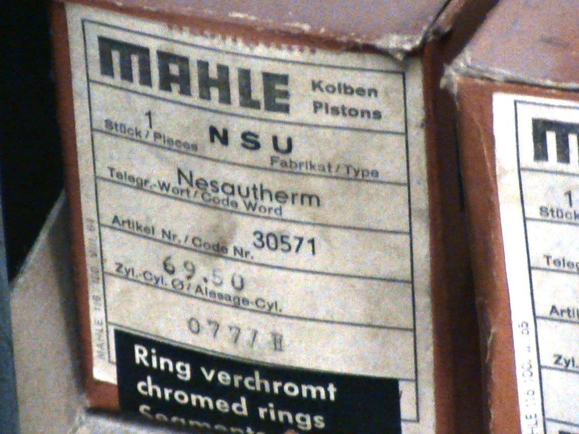 Piston 69.50 mm — Nesautherm